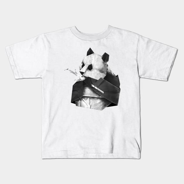 Pandagami Kids T-Shirt by palitosci